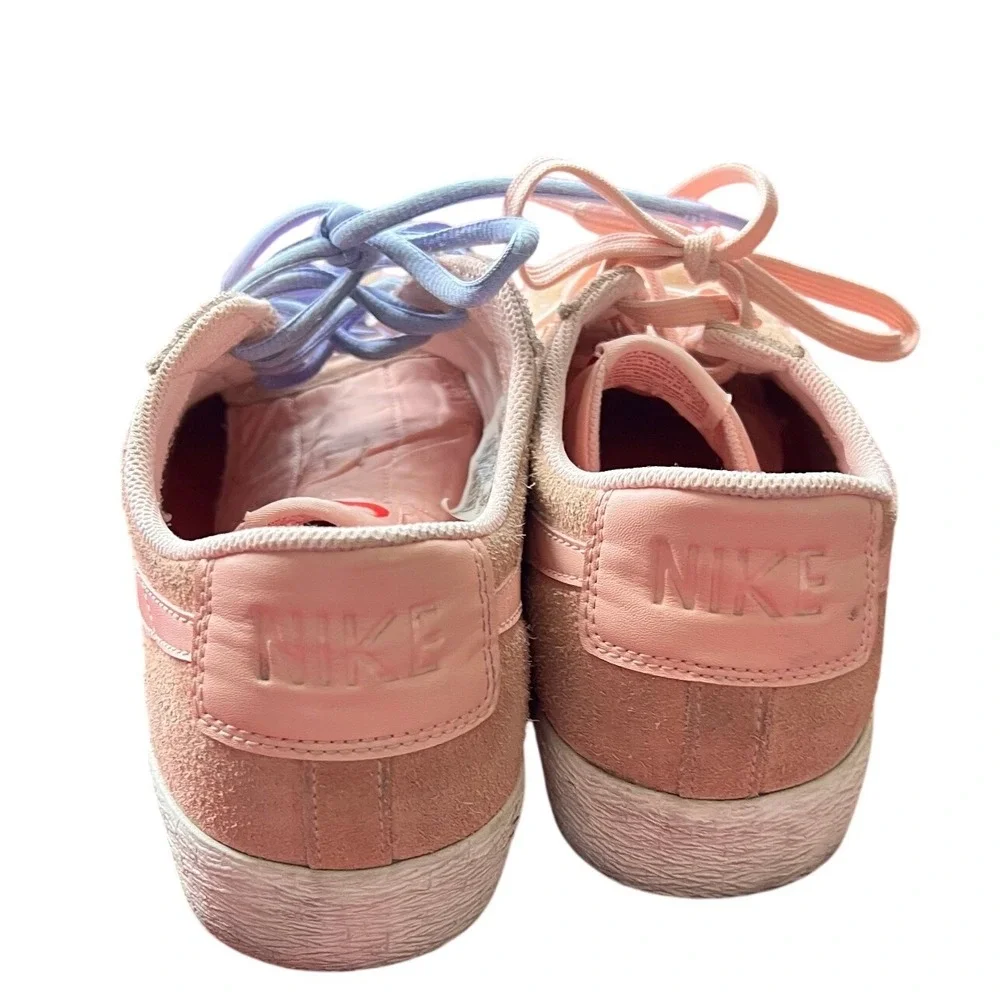 Nike Blazer Low Vintage artic suede Pink Mens Shoes Size‎ 12 Retro